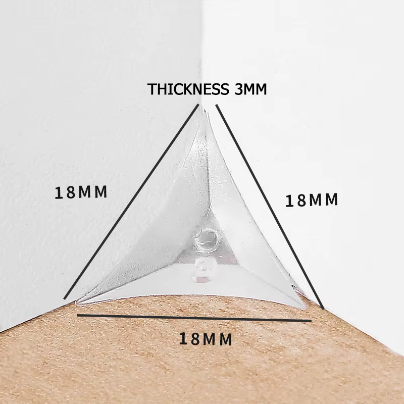 KAK – protecteur d'angle en PVC transparent
