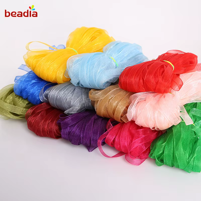 Ruban Organza 20 yards/sac 6mm