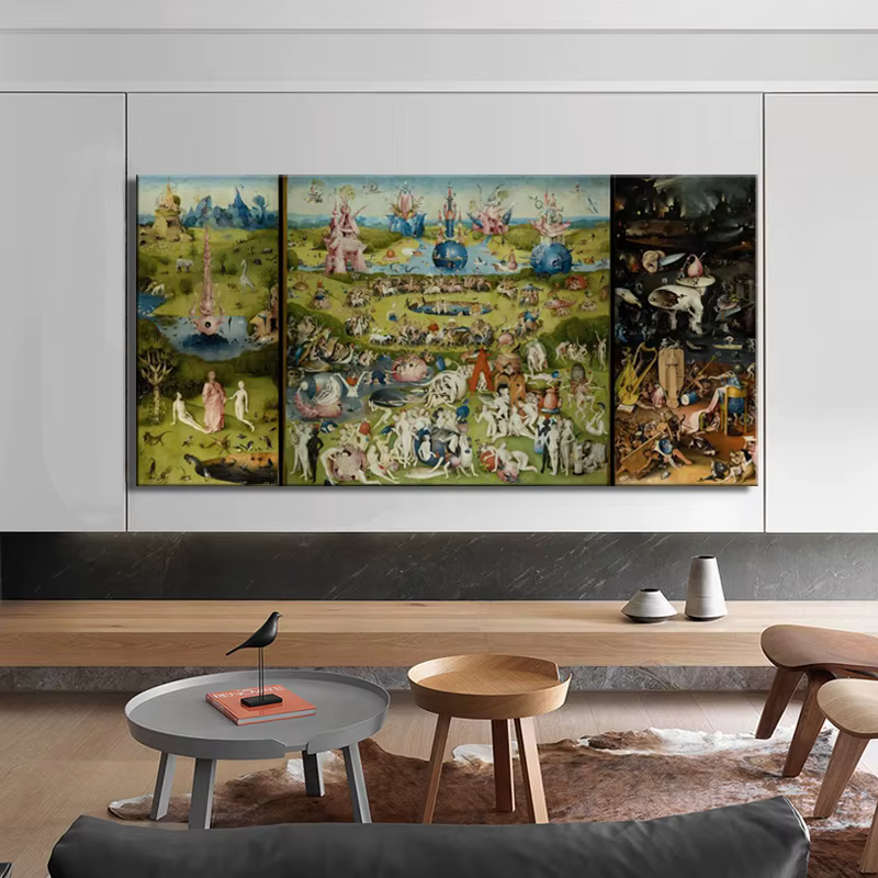 Bosch hiéonymus le jardin de la délice terrestre affiche