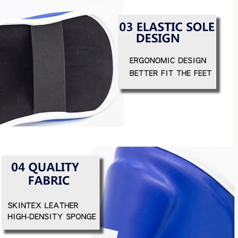 Leggings de protection en cuir PU pour la gastronomie thaïlandaise, protège-tibia, protection épaisse MMA, soutien de rinçage, logo personnalisé