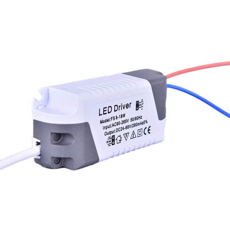 Pilote d'alimentation LED 8/12/15/18/21W, transformateur à intensité variable, lumière LED étanche, Protection contre les surtensions