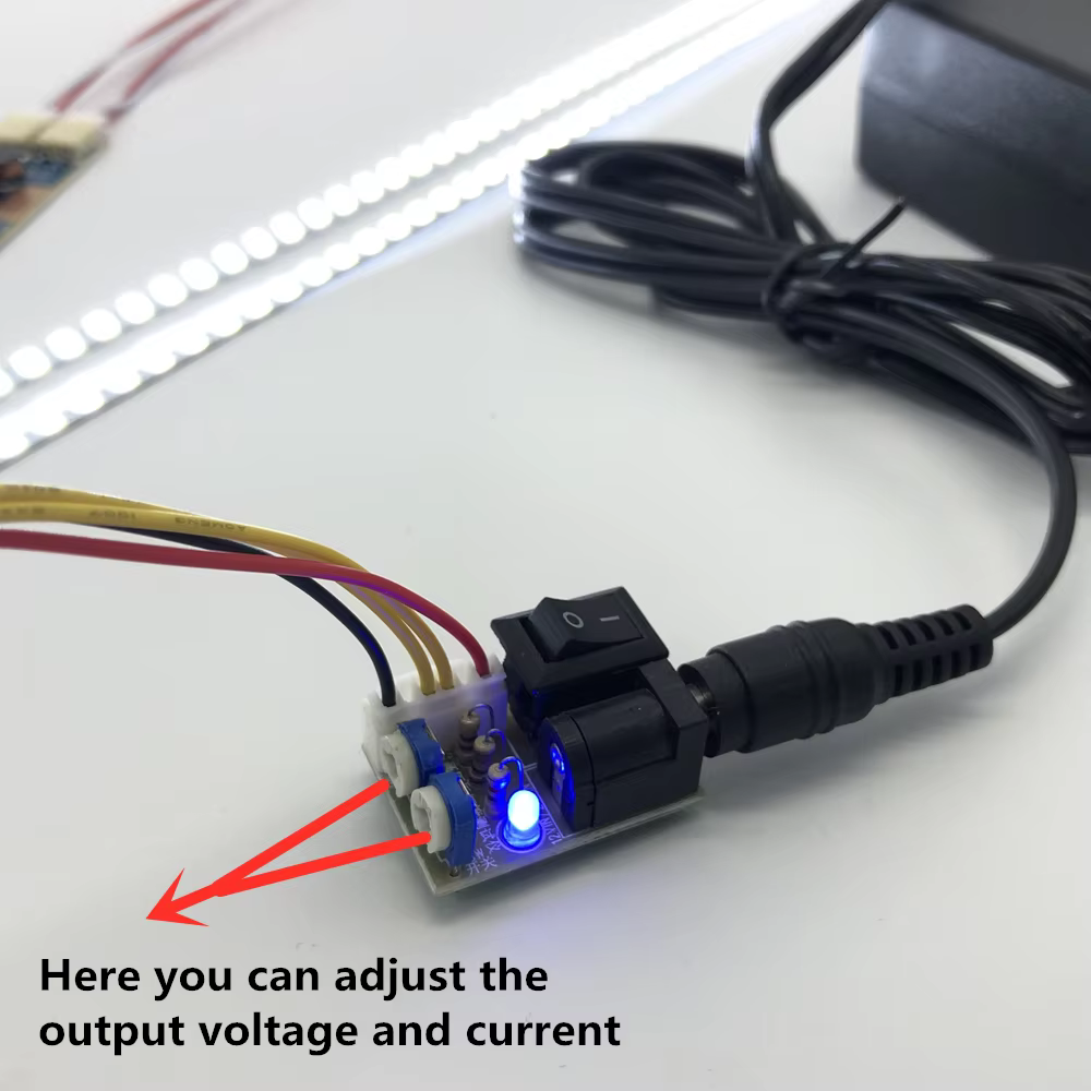 Bande lumineuse LED avec prise de test, testeur de tube LCD, outil pour bande haute tension, prise pour rétroéclairage LED CCFL