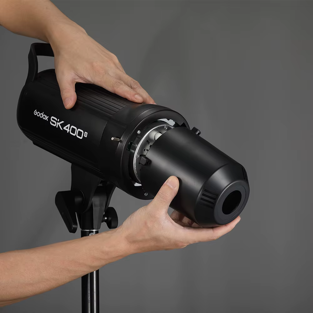 Cache de protection pour support de lampe Godox pour flash Godox DE300 DE400 SK300 SK400 DP à monture Bowens