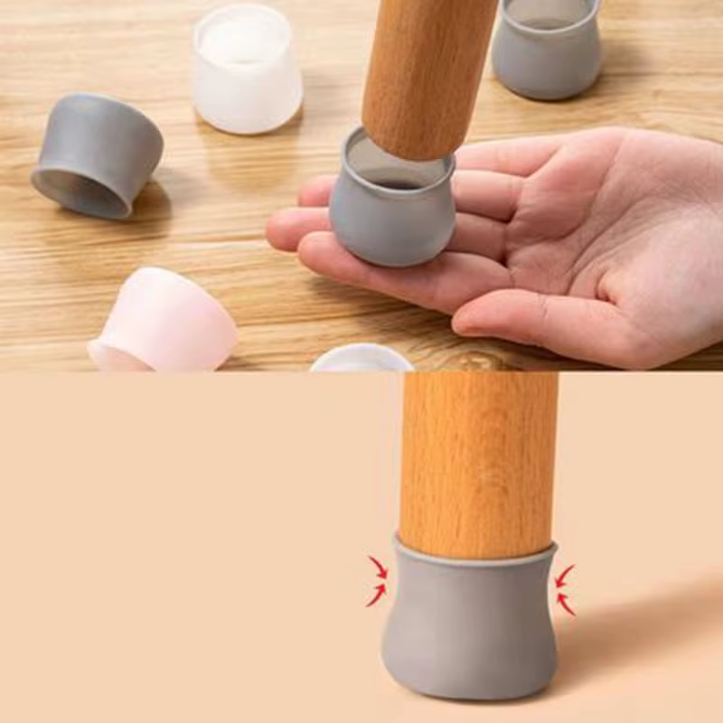Housse de Protection des pieds de meubles en Silicone