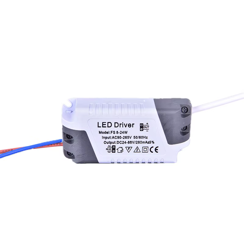 Pilote d'alimentation LED 8/12/15/18/21W, transformateur à intensité variable, lumière LED étanche, Protection contre les surtensions