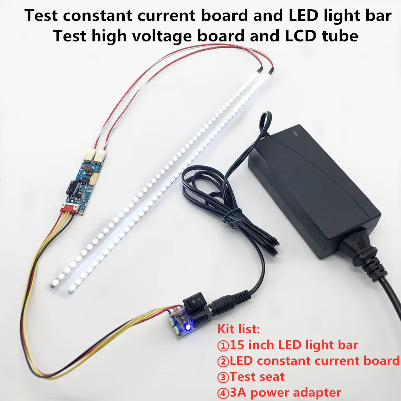 Bande lumineuse LED avec prise de test, testeur de tube LCD, outil pour bande haute tension, prise pour rétroéclairage LED CCFL