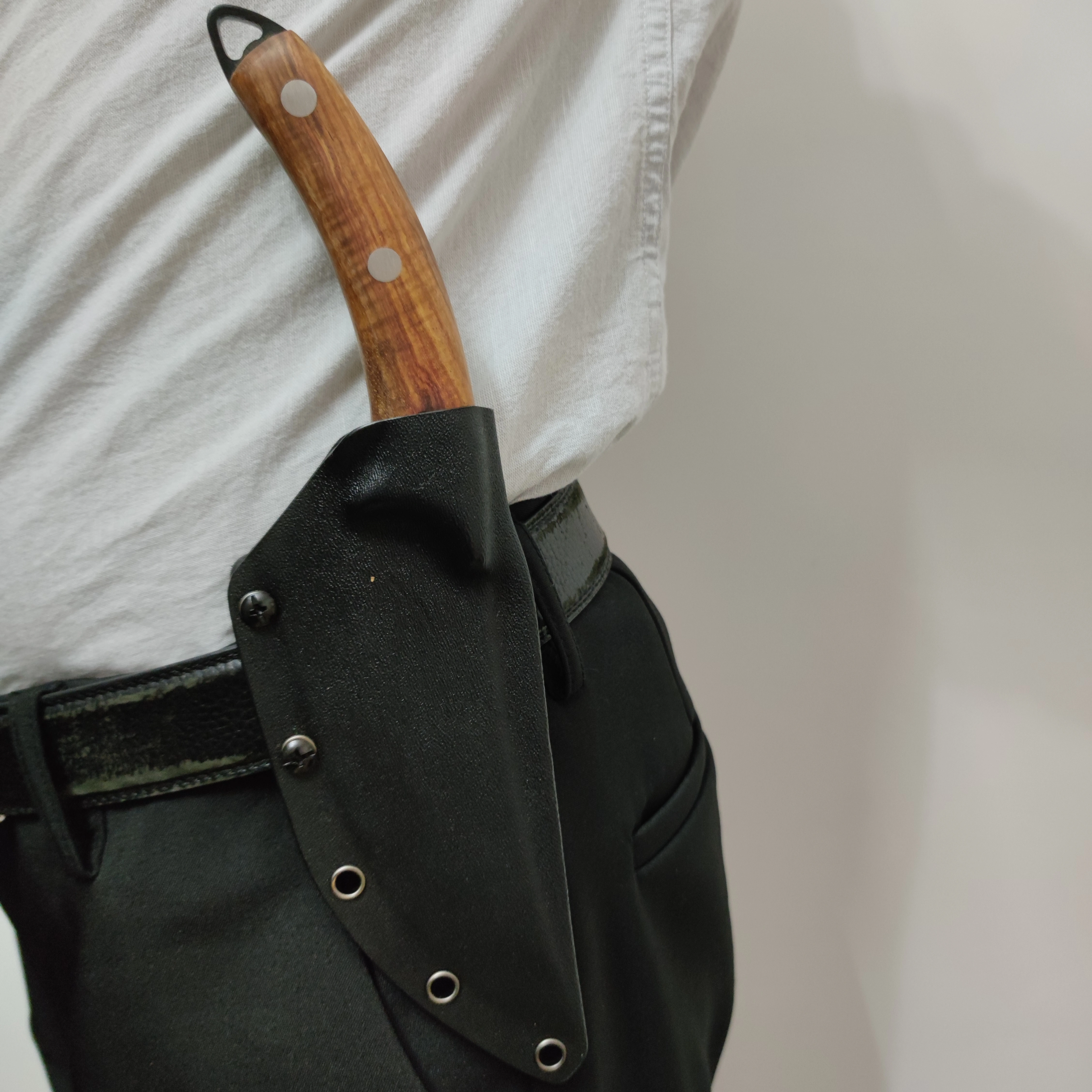 Couvercle de couteau en cuir de vache, couteau à désosser de cuisine, gaine en cuir, couteau de pêche, couteau à viande Kydex, protection de couteau de boucher en plein air