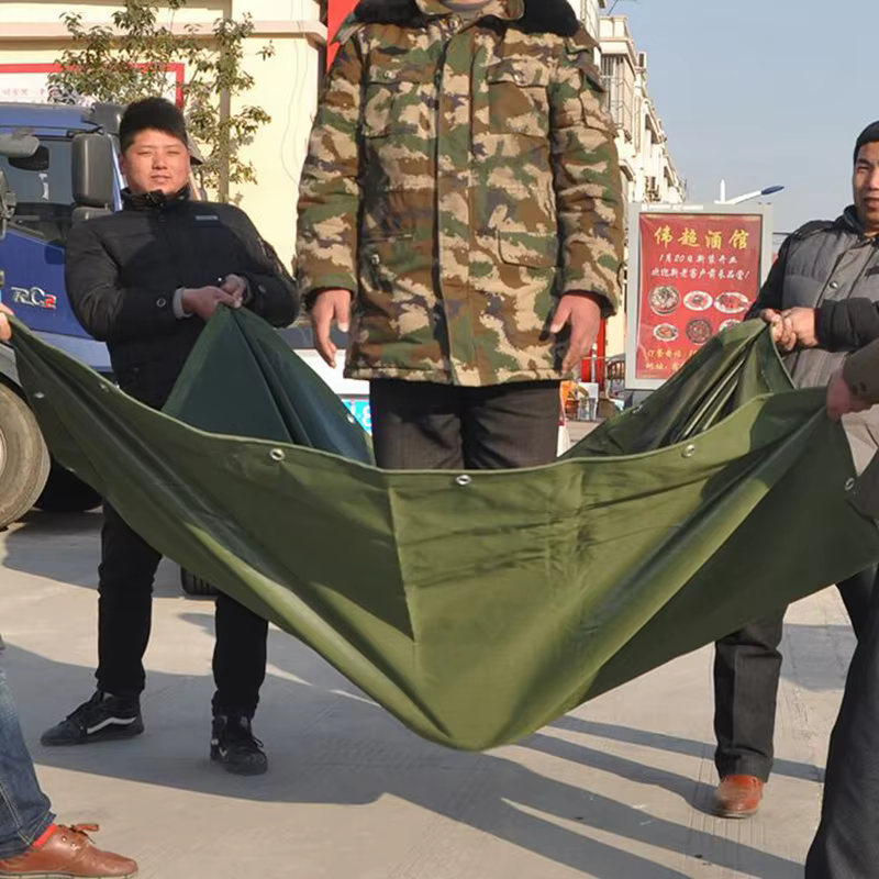 Bâche épaisse vert armée