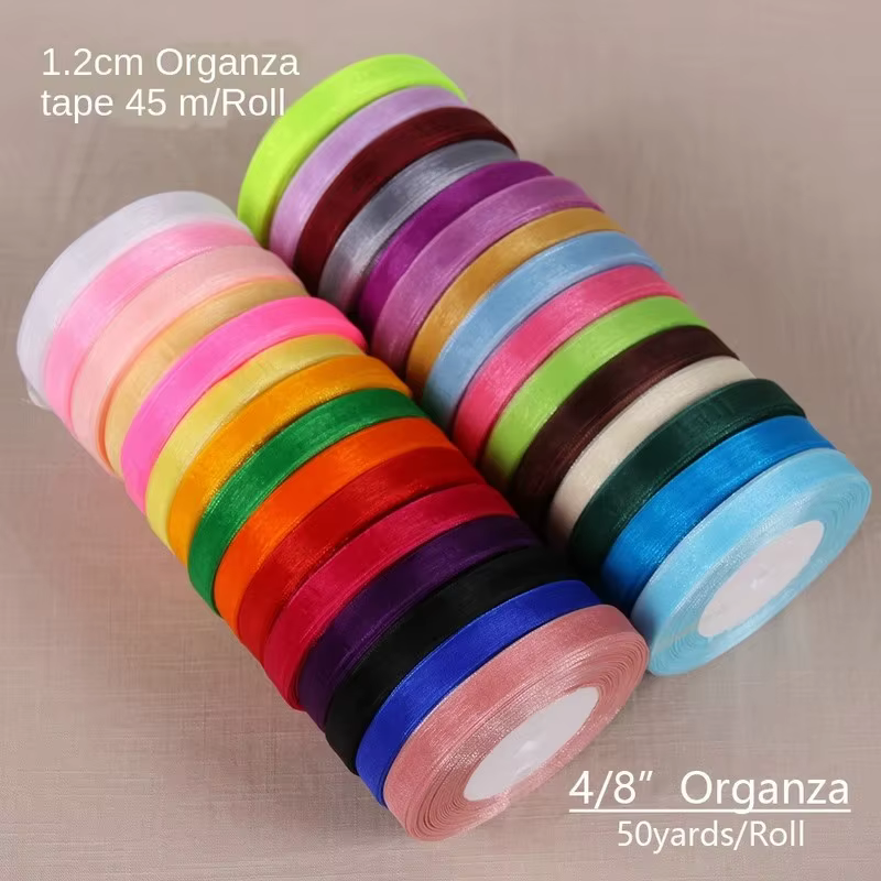 Rubans Organza pour Noël