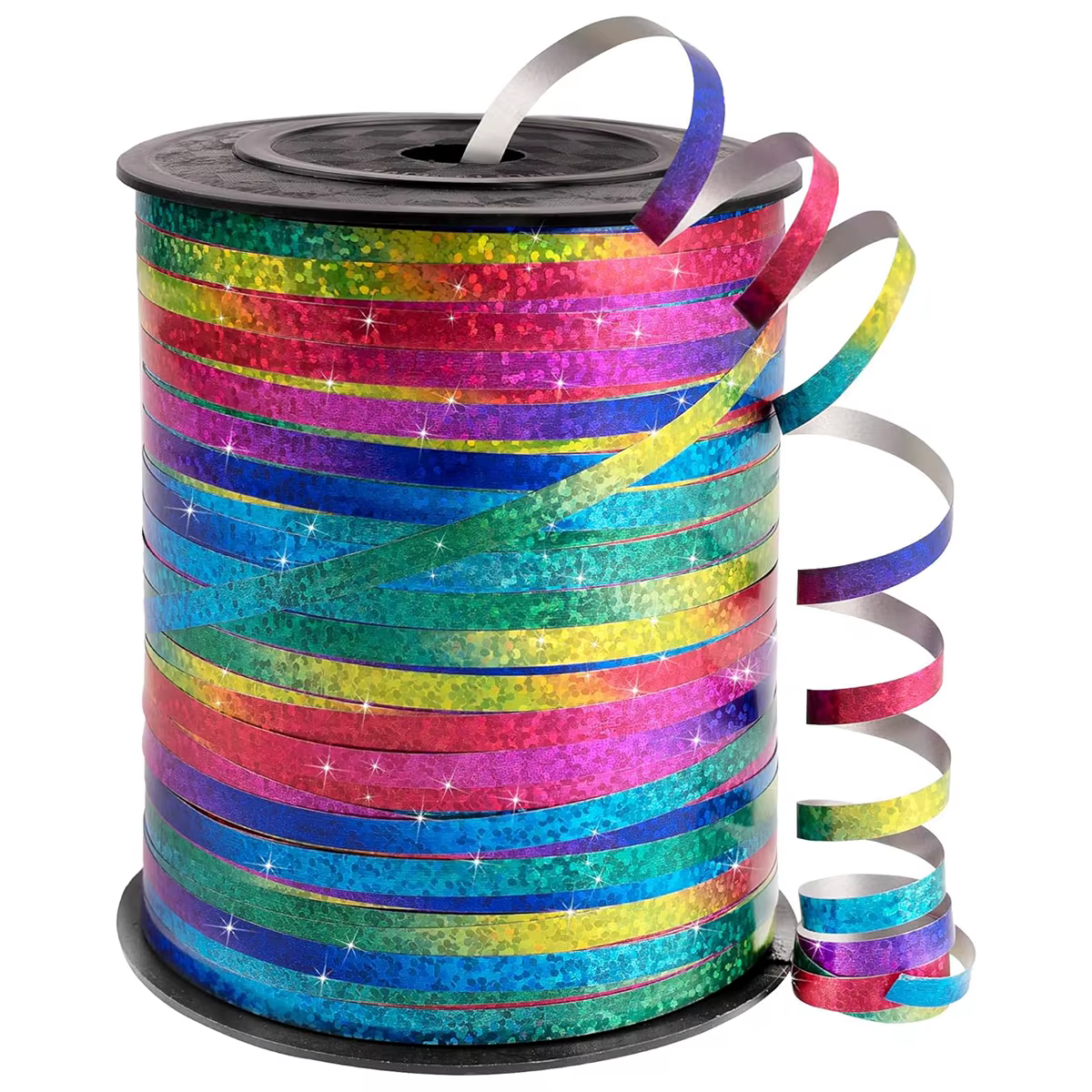 Ruban arc-en-ciel bouclé de 250/500 yards