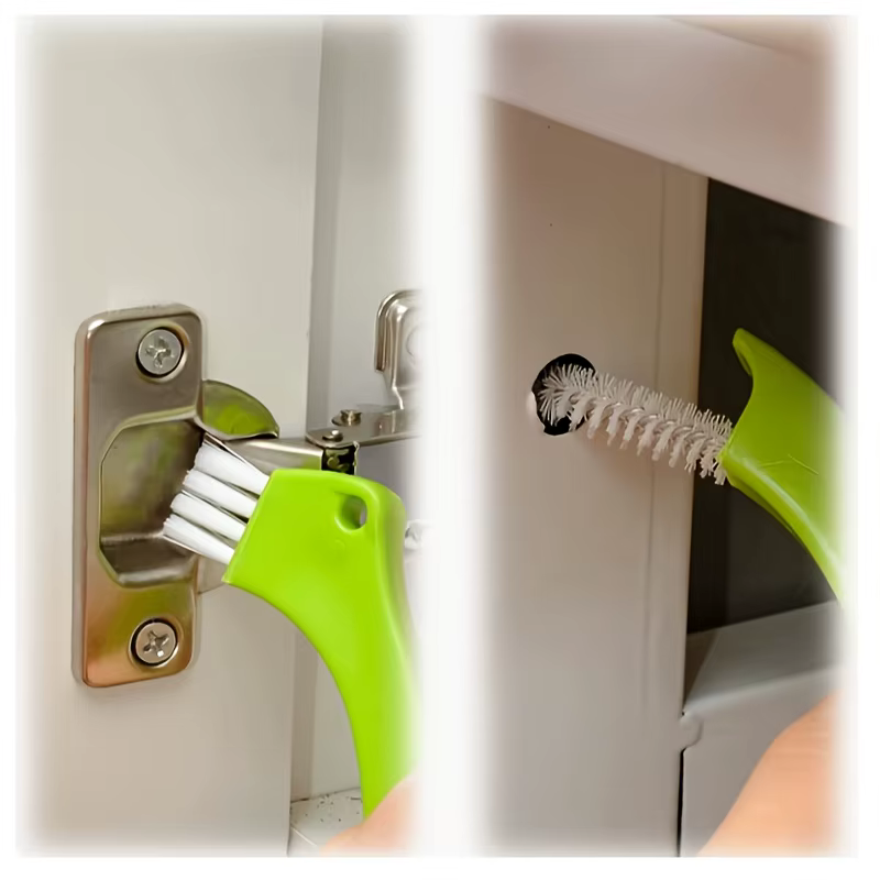 Brosse de nettoyage de joints de carrelage deux