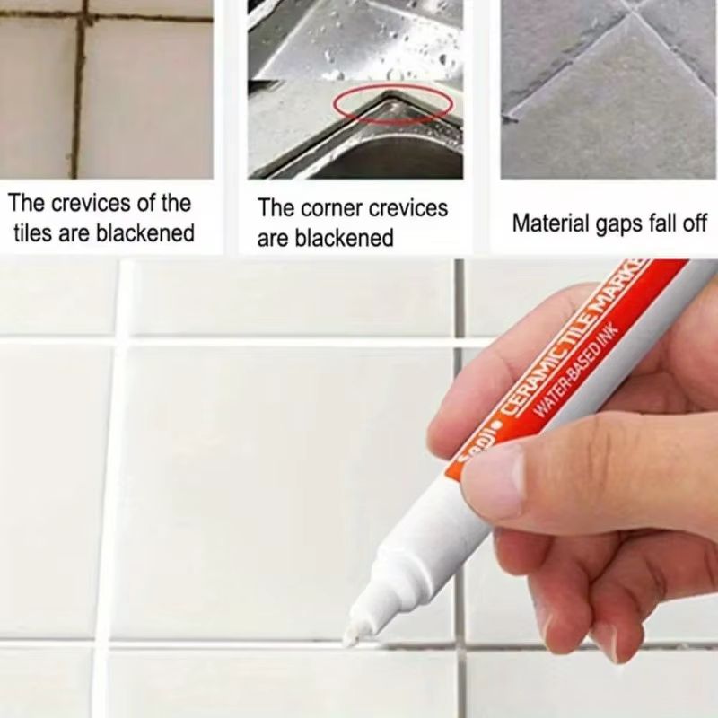Stylo de réparation de couleur pour carrelage céramique