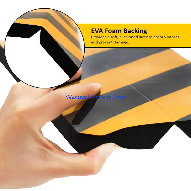 A70F – protections d en mousse EVA absorbant les chocs, murale auto-adhésive pour les parkings, les des à