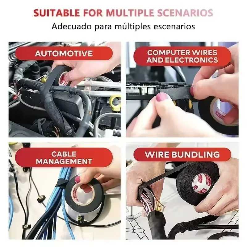 Ruban électrique en tissu pour câblage de voiture