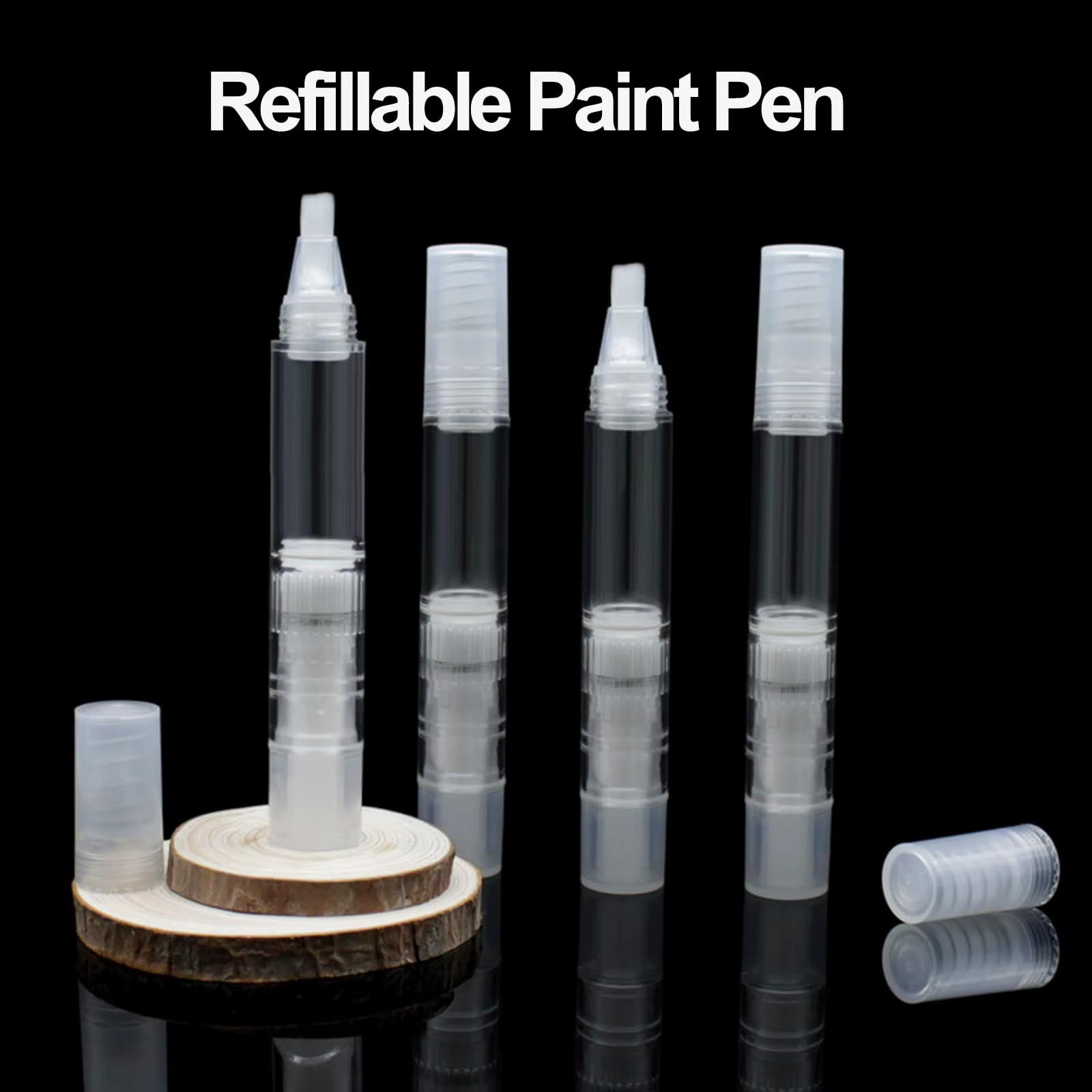Stylo de peinture de retouche stylos de pinceau rechargeables