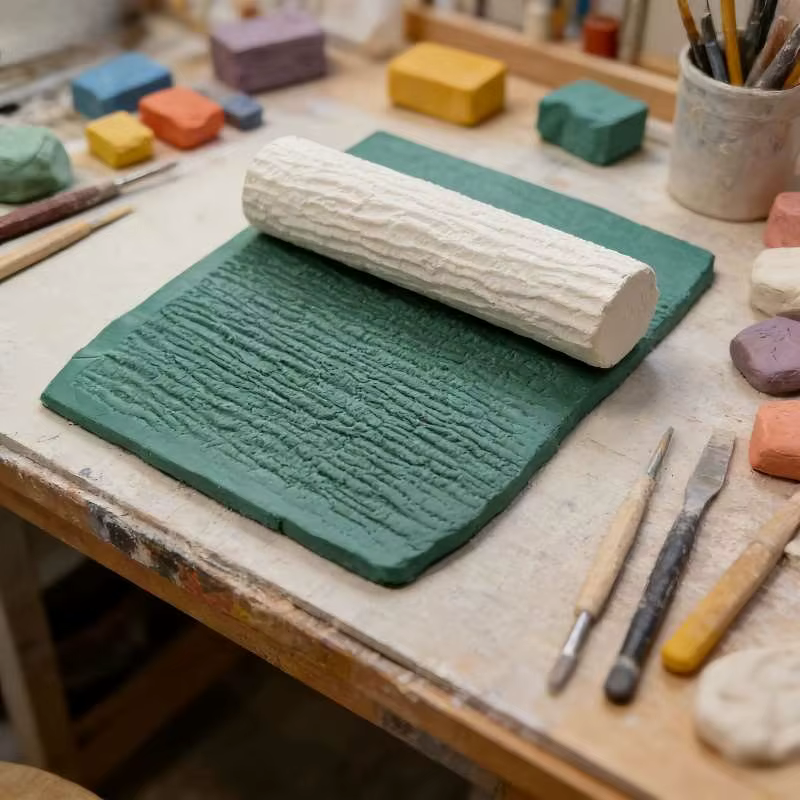 Rouleau de gaufrage à texture d'écorce