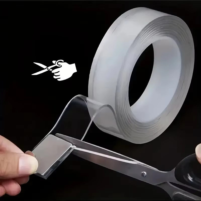 Ruban adhésif double face transparent