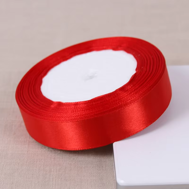 Rubans en Satin rouge, noël
