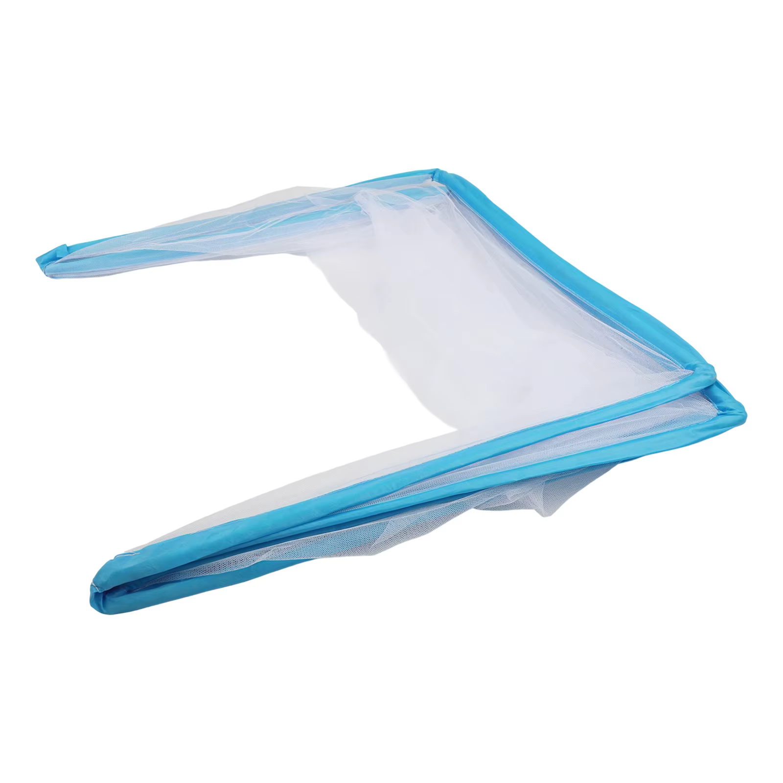 Couverture pliable de protection des plantes avec grille en PVC à bords bleus, pour la culture des légumes et des fruits, isolation antigel