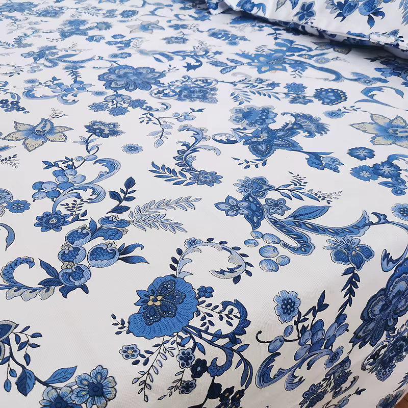 Tissu en toile de coton pur de 2.4m de large au mètre