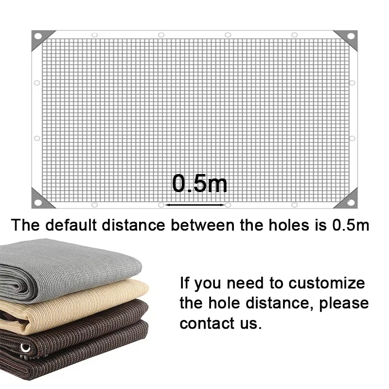 Brise-vue de balcon gris 220 g/m²