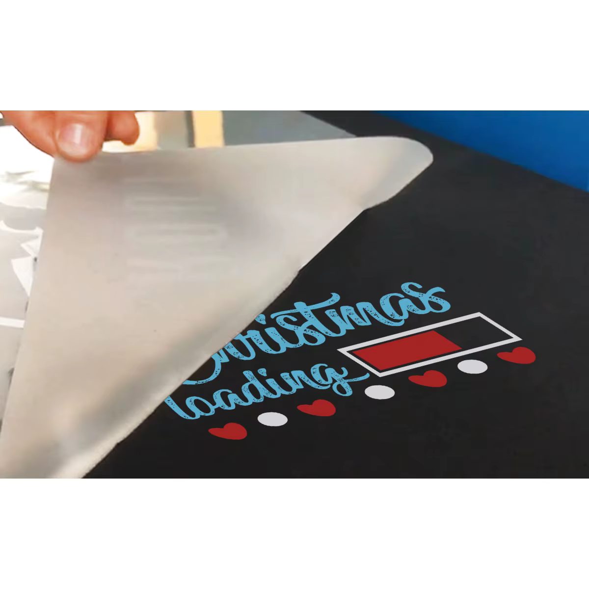 Rouleaux de film l'horloge DTF pour T-shirt