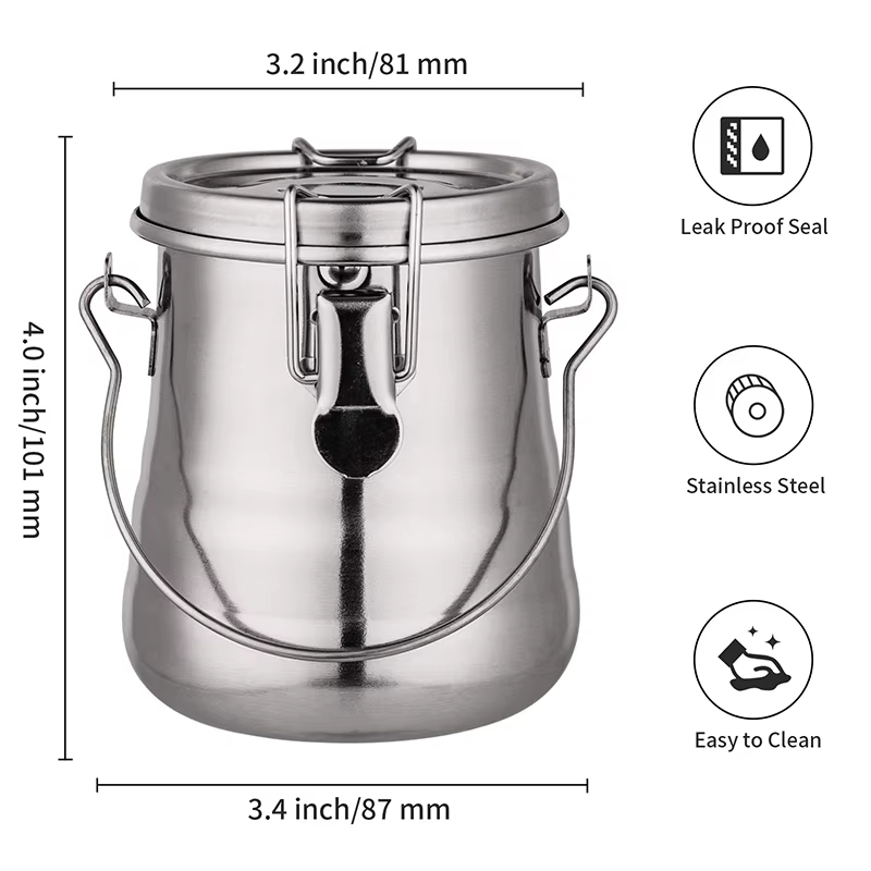 Laveur de pinceaux en acier inoxydable de taille moyenne