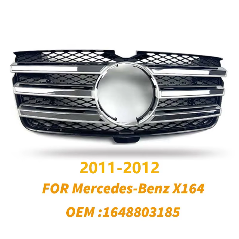 Grilles de course pour Mercedes Benz classe Cl X164 2007 – 2012, calandre de voiture 1648800185 1648803185, couvercle de protection externe