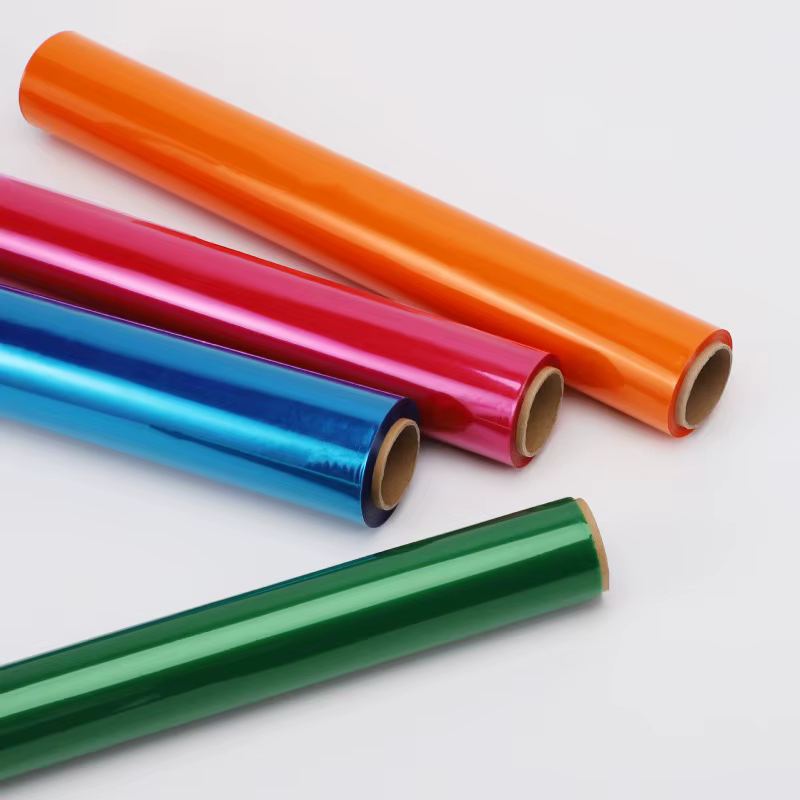 1 rouleau de papier artisanal transparent coloré