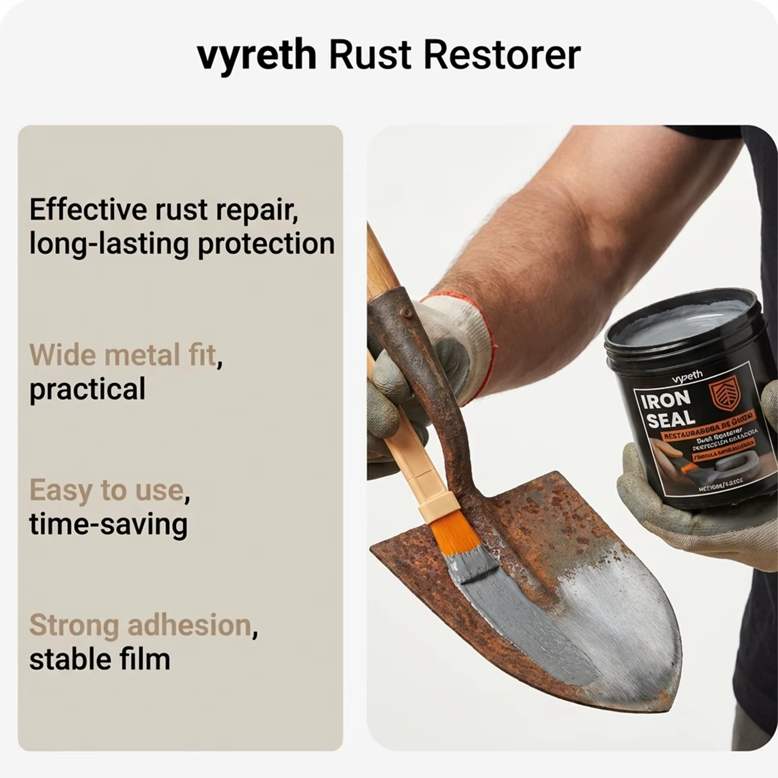 Convertisseur de Rouille et Peinture de Base pour Métaux – Revêtement Inhibiteur de Corrosion pour l'Automobile