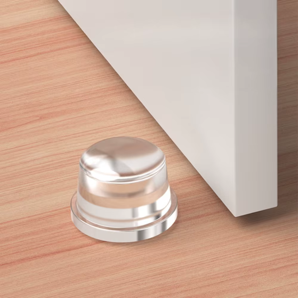 Butoir de porte en Silicone Transparent