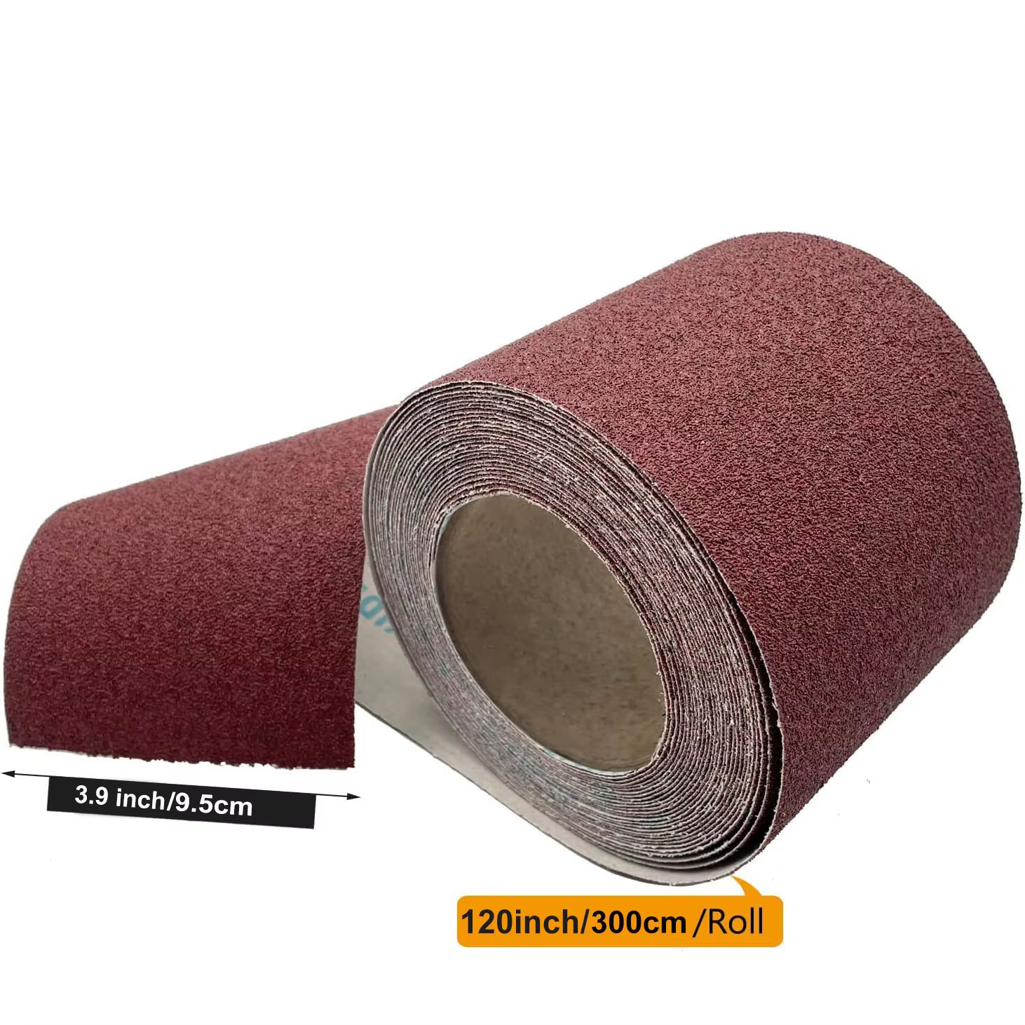 Rouleaux de papier abrasif en oxyde d'aluminium de 9
