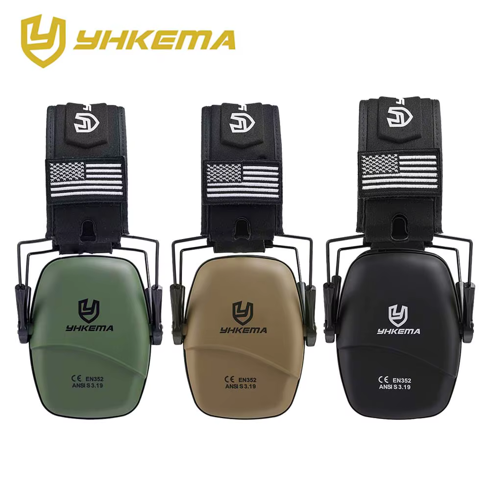 YHKEMA-Cache-oreilles en silicone à réduction de bruit 25db, casque de protection auditive, tir oco pour la chasse