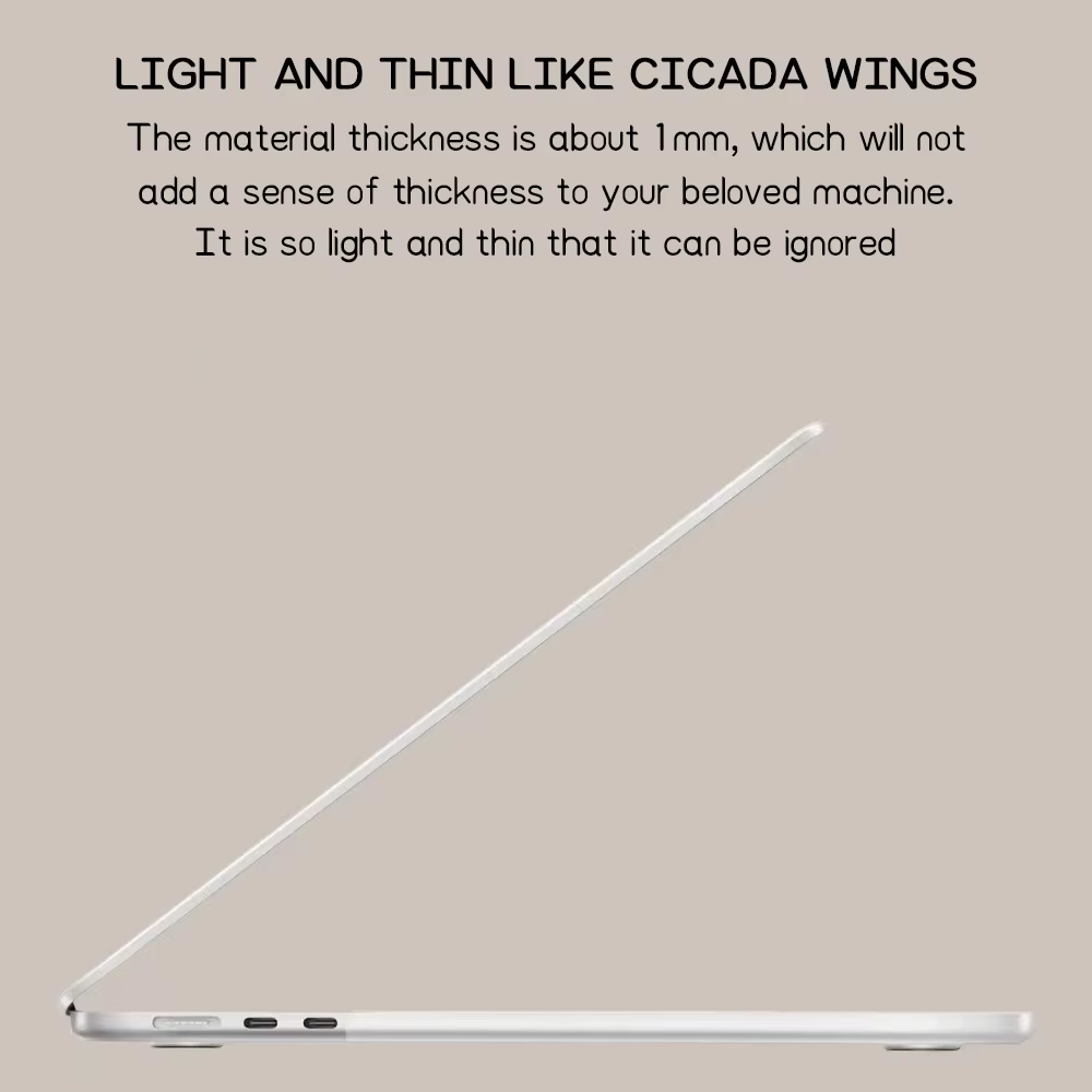 Étui pour ordinateur portable pour Macbook Air 13 M4 M3 M2, housse pour Macbook Air 15 A3241 A3114 A2941 Air13.3 A1932 A2179 A2337 Pro 13 M2 M1