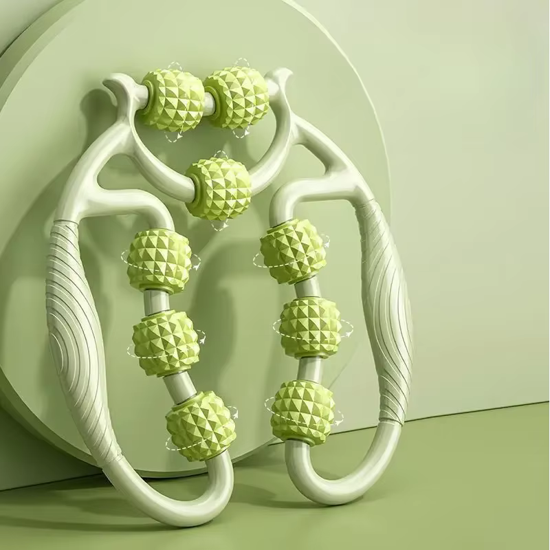 Rouleau de Massage cellulite et lymphatique, bâton de Fascia pour jambes, cuisses, mollets, soulagement de la douleur des tissus profonds, sculpture corporelle, récupération d'athlète