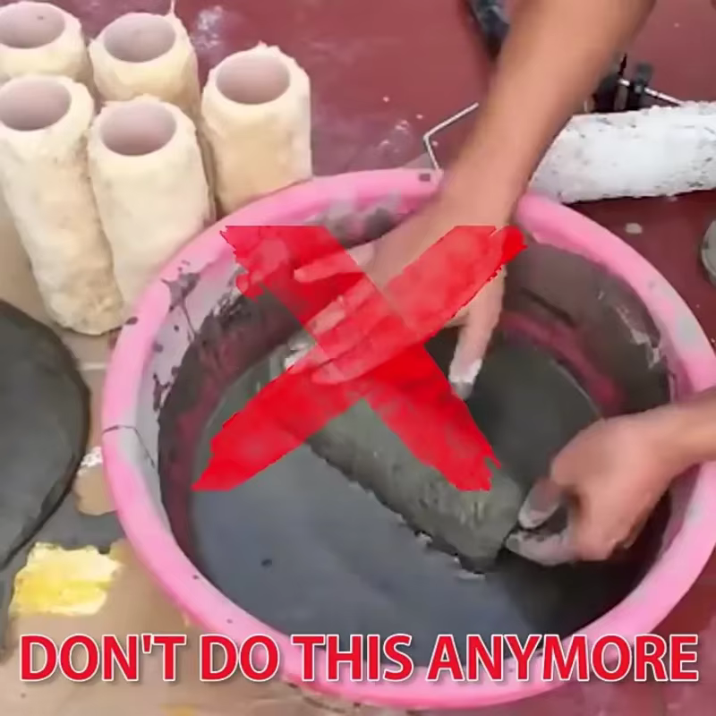 1PC Roller Saver Cleaner Super Easy Clean Tools Paint