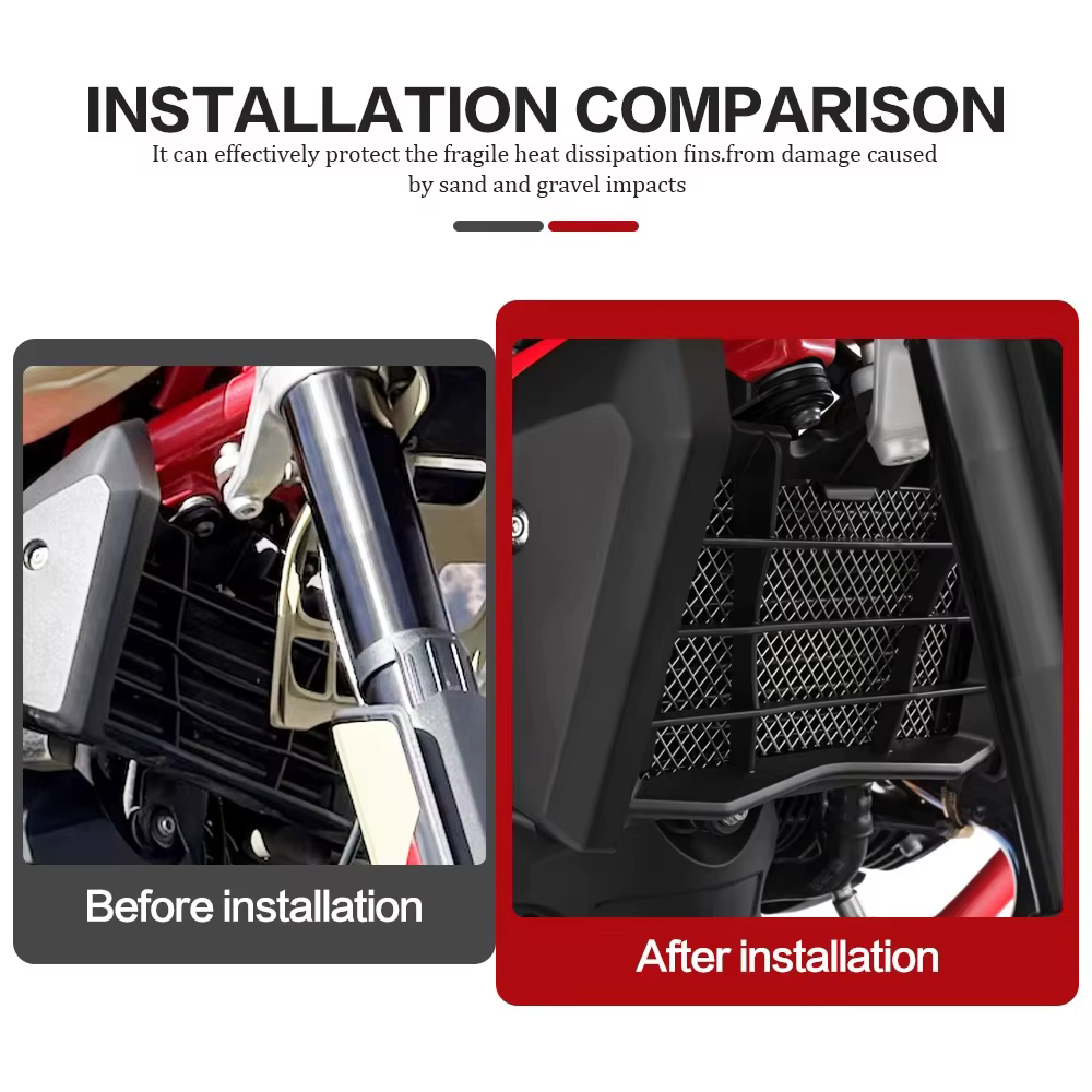 Protection de radiateur moto R12 G/S, grille de protection de radiateur, protection de refroidisseur d'huile pour BMW R 12 G/S R12GS 2026 2025