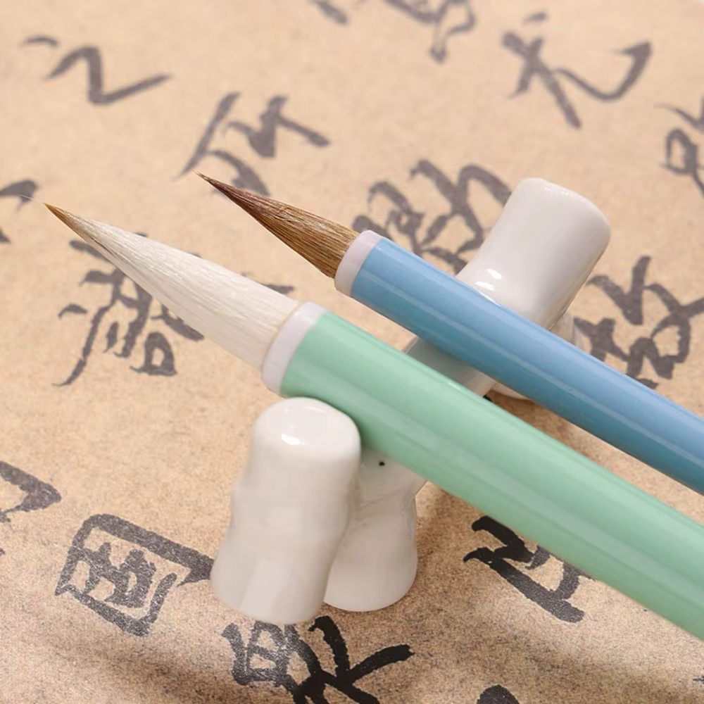 Pinceau de calligraphie chinoise d'interconnexion à l'huile
