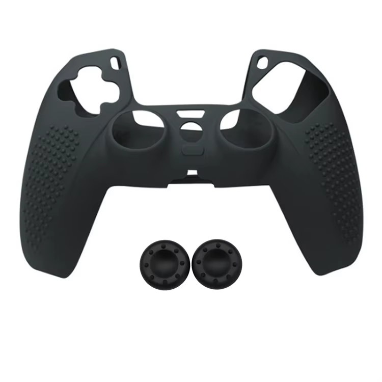 Étui pour DualSense, housse de protection en silicone souple antidérapante pour manette PS5, housse de protection pour PlayStation 5, étui en silicone