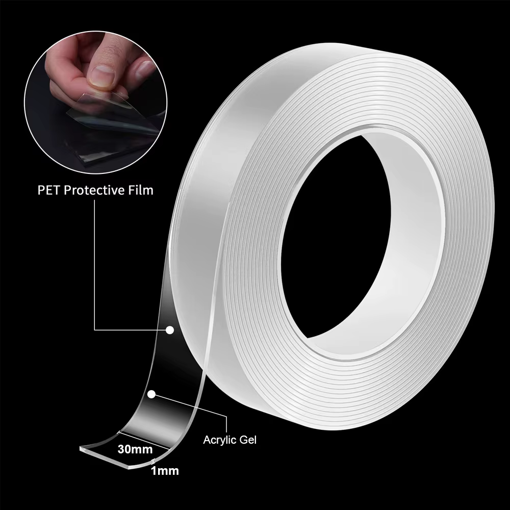 1-10M Bande adhésive Double face Nano