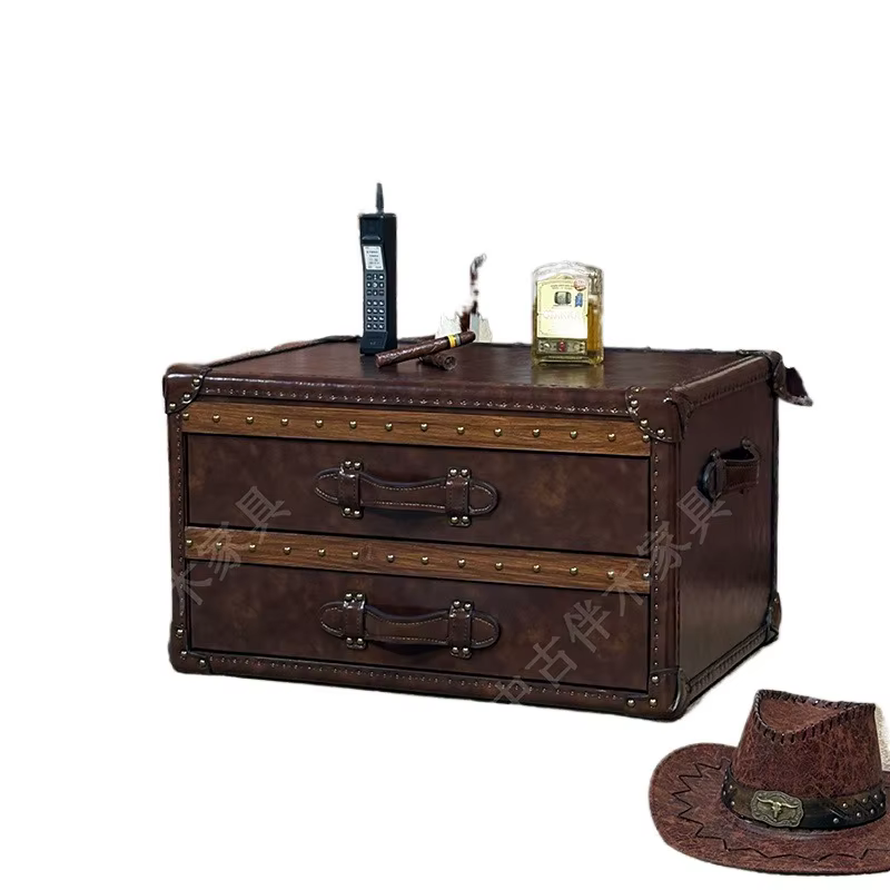 Rangement Table basse de luxe cadre d'affichage ornements esthétiques Table basse conception à couverture rigide Tavolino Da Salotto meubles de maison
