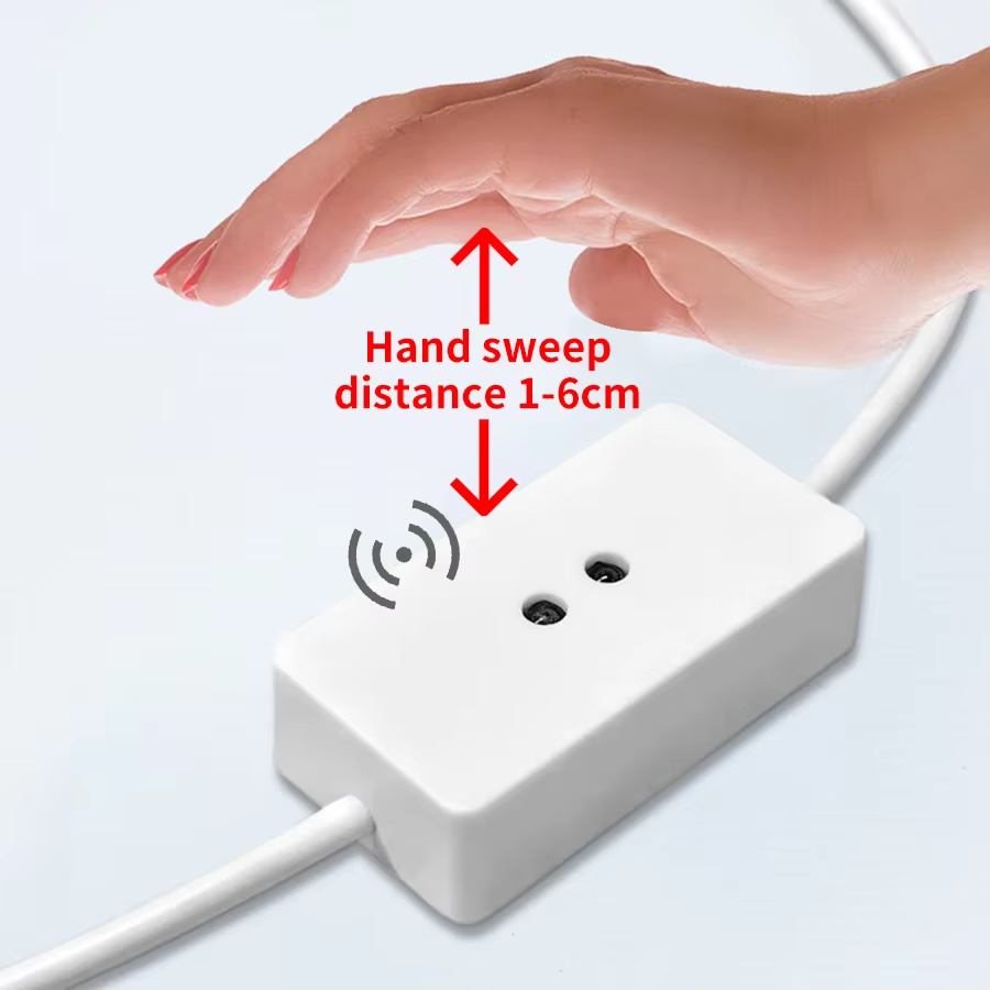 LED sous-meuble lumière 1M-10M 5V USB LED bande avec balayage manuel capteur de mouvement interrupteur cuisine escaliers garde-robe chevet rétro-éclairage
