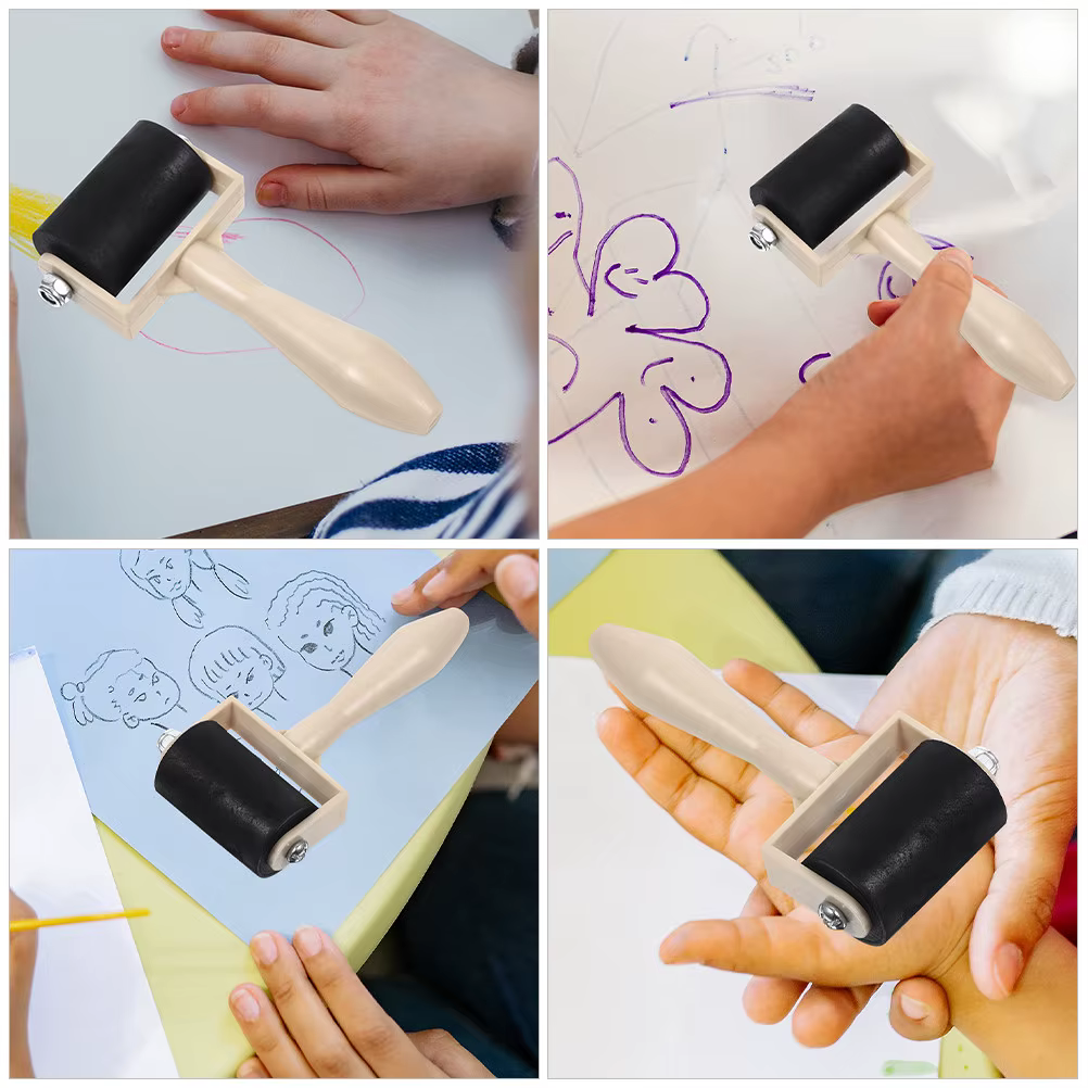 Ensemble de rouleaux à encre 4 pièces