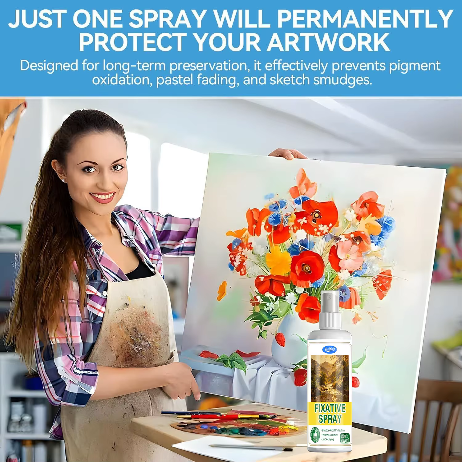 Fixateur en spray