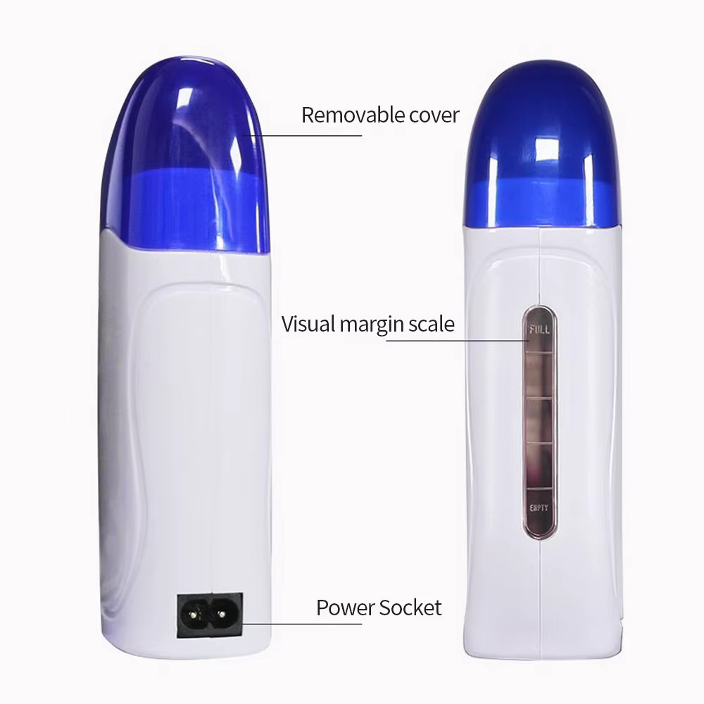 Chauffe-cire portable pour épilation à la cire roll-on Épilation à la cire en rouleau portable Chauffe-cire pour femmes et hommes