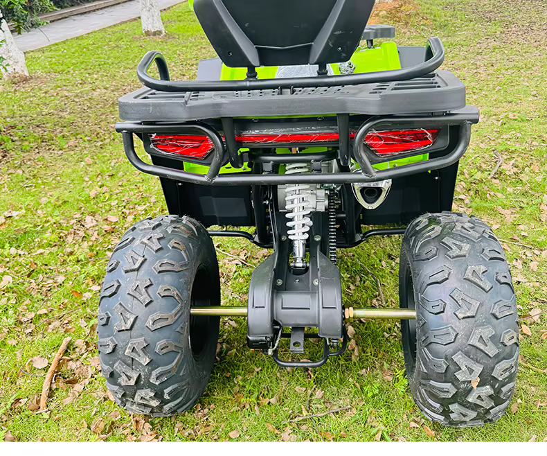 Quad automatique tout-terrain 200cc à quatre roues, équipé d'un moteur 4 temps essence/diesel, idéal pour les sites touristiques