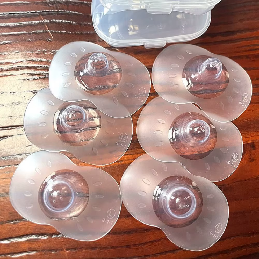 Protecteurs en silicone pour alimentation des mères, bouclier d'allaitement, housse de protection ShiPublish, alimentation au lait doux, 2 pièces