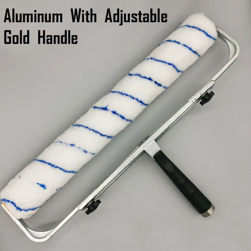 Rouleau de peinture réglable en alliage d'aluminium