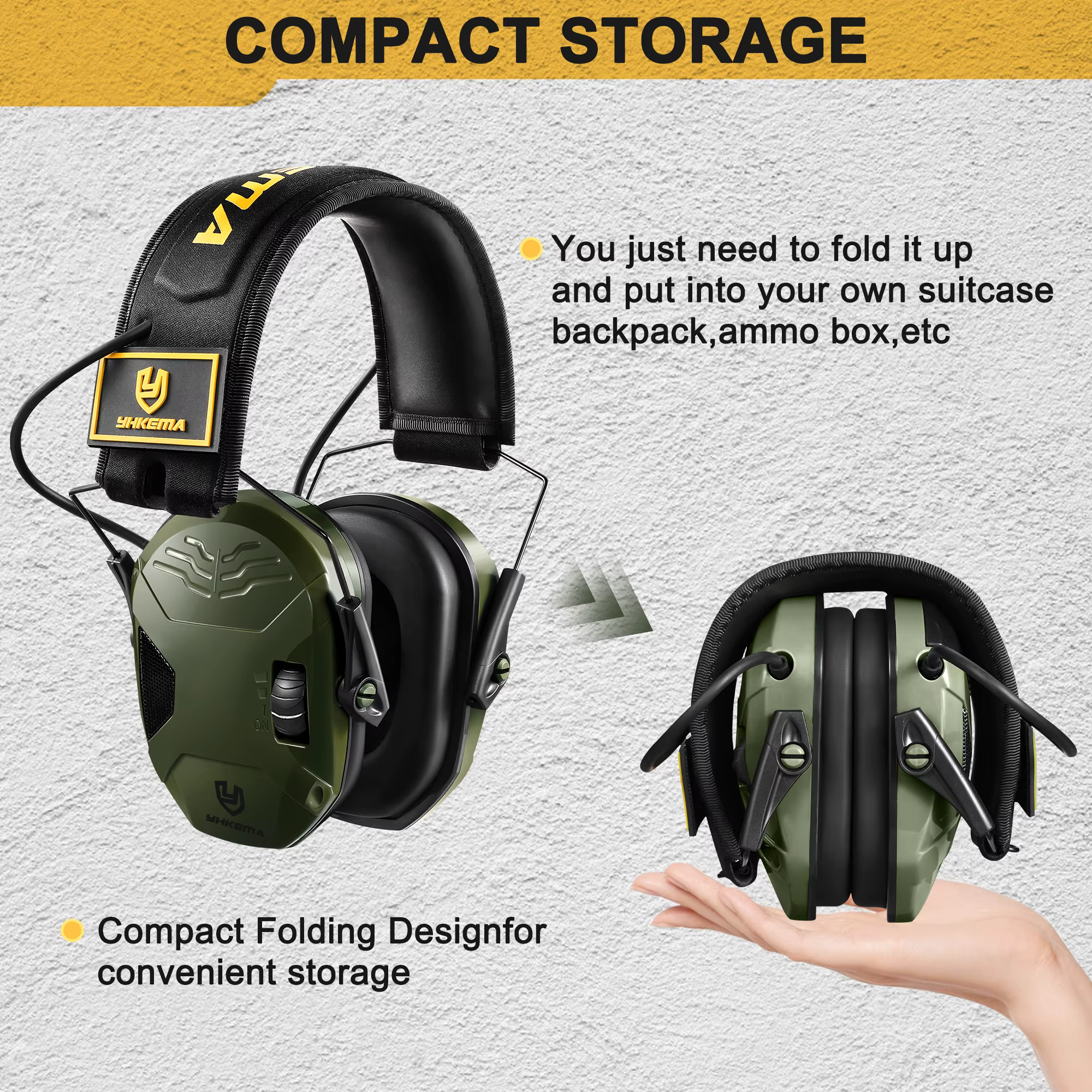 Casque tactique à suppression active du bruit, casque antibruit pour prise de vue électronique, 4 X, Amplification du son, Protection auditive, nouveau