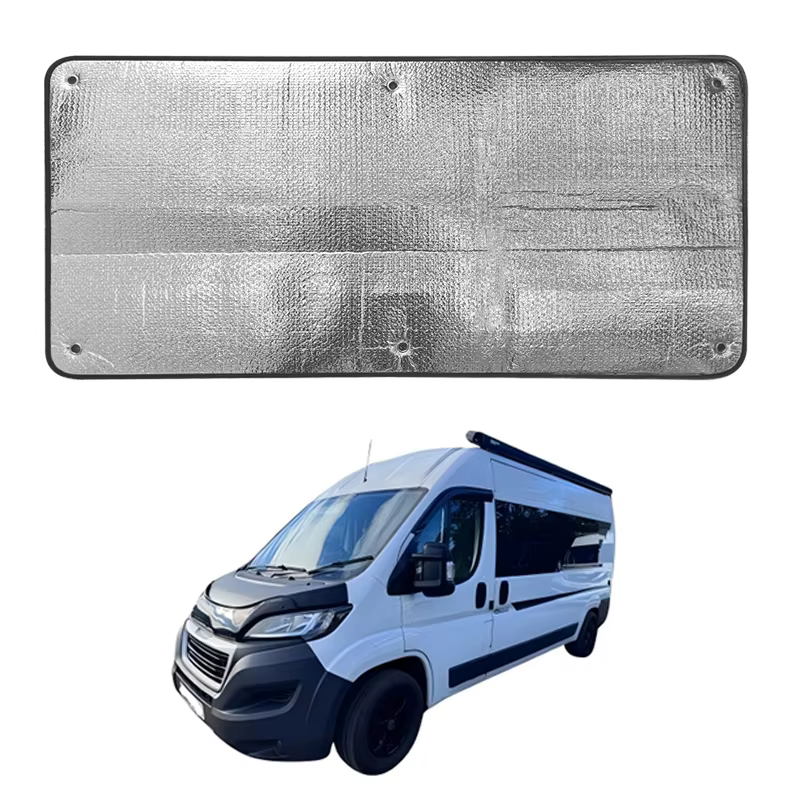 Stores thermiques épais pour Fiat Ducato, Peugeot Boxer, Citroën Relay, porte coulissante, isolation élevée, pare-soleil, camping-car